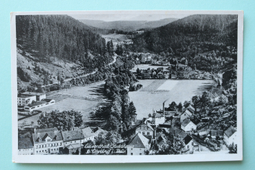 Ansichtskarte AK Luisenthal Stutzhaus bei Ohrdruf 1930-1950er Jahre Straßen Fabrik Ortsansicht Architektur Thüringen